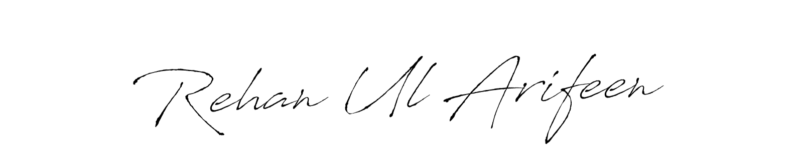 Make a beautiful signature design for name Rehan Ul Arifeen. Use this online signature maker to create a handwritten signature for free. Rehan Ul Arifeen signature style 6 images and pictures png