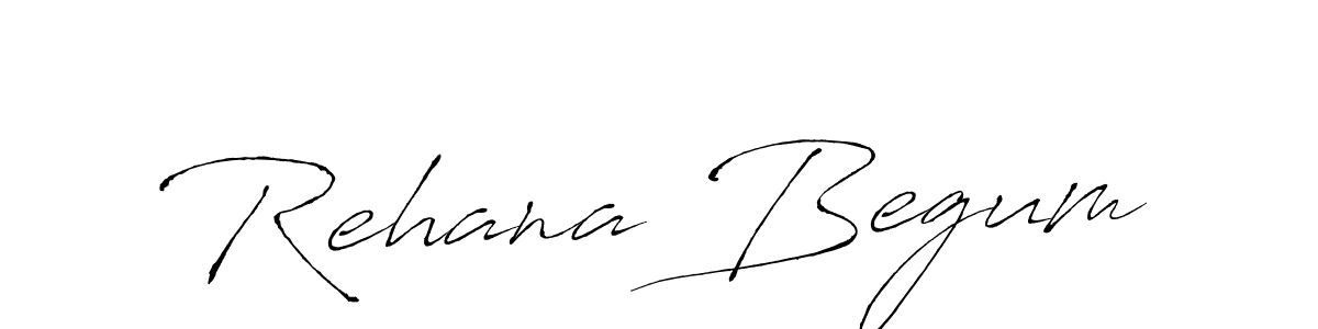 Make a beautiful signature design for name Rehana Begum. Use this online signature maker to create a handwritten signature for free. Rehana Begum signature style 6 images and pictures png
