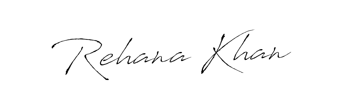 How to make Rehana Khan name signature. Use Antro_Vectra style for creating short signs online. This is the latest handwritten sign. Rehana Khan signature style 6 images and pictures png