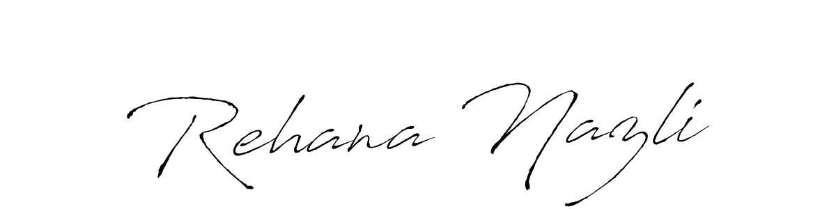 if you are searching for the best signature style for your name Rehana Nazli. so please give up your signature search. here we have designed multiple signature styles  using Antro_Vectra. Rehana Nazli signature style 6 images and pictures png