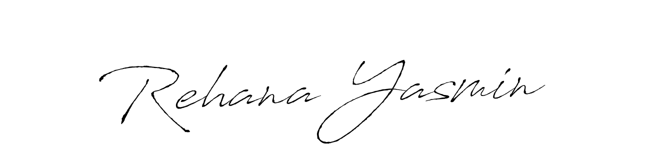 How to make Rehana Yasmin signature? Antro_Vectra is a professional autograph style. Create handwritten signature for Rehana Yasmin name. Rehana Yasmin signature style 6 images and pictures png
