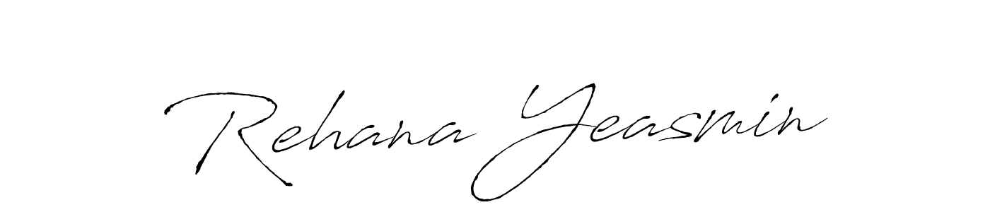 Use a signature maker to create a handwritten signature online. With this signature software, you can design (Antro_Vectra) your own signature for name Rehana Yeasmin. Rehana Yeasmin signature style 6 images and pictures png