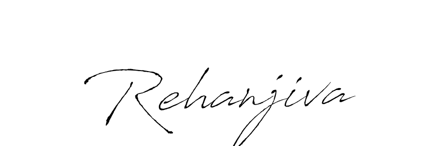 Antro_Vectra is a professional signature style that is perfect for those who want to add a touch of class to their signature. It is also a great choice for those who want to make their signature more unique. Get Rehanjiva name to fancy signature for free. Rehanjiva signature style 6 images and pictures png