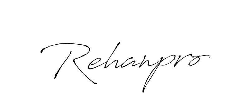 Antro_Vectra is a professional signature style that is perfect for those who want to add a touch of class to their signature. It is also a great choice for those who want to make their signature more unique. Get Rehanpro name to fancy signature for free. Rehanpro signature style 6 images and pictures png