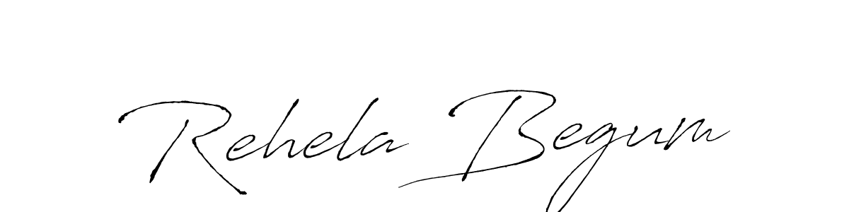 Rehela Begum stylish signature style. Best Handwritten Sign (Antro_Vectra) for my name. Handwritten Signature Collection Ideas for my name Rehela Begum. Rehela Begum signature style 6 images and pictures png