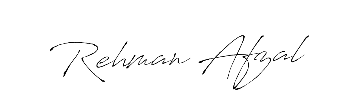 Create a beautiful signature design for name Rehman Afzal. With this signature (Antro_Vectra) fonts, you can make a handwritten signature for free. Rehman Afzal signature style 6 images and pictures png