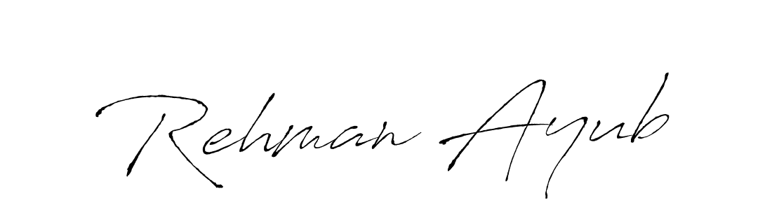 The best way (Antro_Vectra) to make a short signature is to pick only two or three words in your name. The name Rehman Ayub include a total of six letters. For converting this name. Rehman Ayub signature style 6 images and pictures png