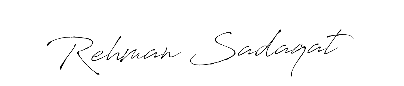 Also we have Rehman Sadaqat name is the best signature style. Create professional handwritten signature collection using Antro_Vectra autograph style. Rehman Sadaqat signature style 6 images and pictures png
