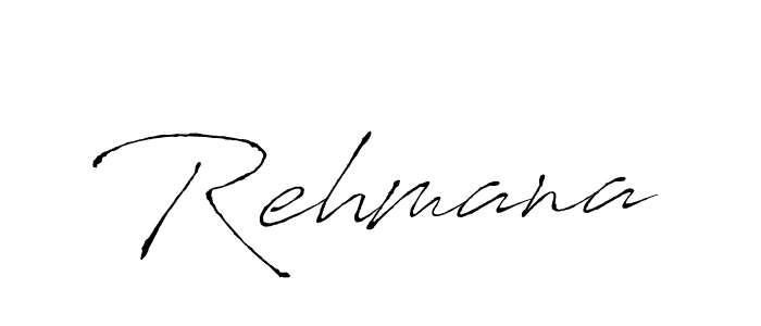 Make a beautiful signature design for name Rehmana. Use this online signature maker to create a handwritten signature for free. Rehmana signature style 6 images and pictures png