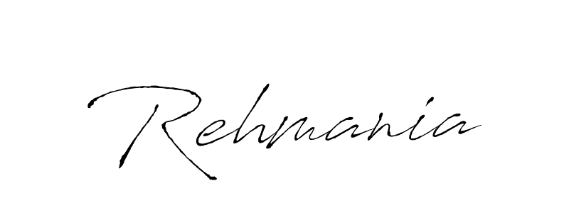 Use a signature maker to create a handwritten signature online. With this signature software, you can design (Antro_Vectra) your own signature for name Rehmania. Rehmania signature style 6 images and pictures png