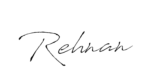 Create a beautiful signature design for name Rehnan. With this signature (Antro_Vectra) fonts, you can make a handwritten signature for free. Rehnan signature style 6 images and pictures png