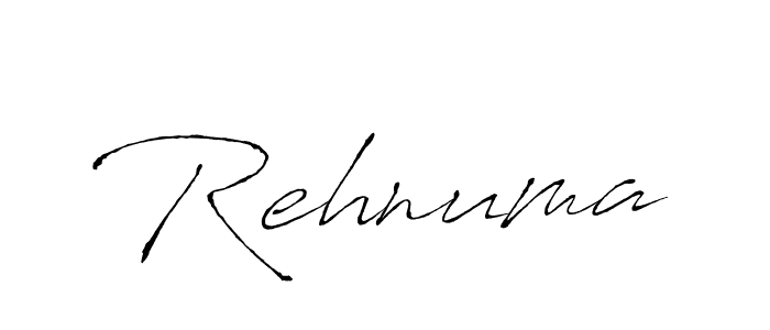 Use a signature maker to create a handwritten signature online. With this signature software, you can design (Antro_Vectra) your own signature for name Rehnuma. Rehnuma signature style 6 images and pictures png