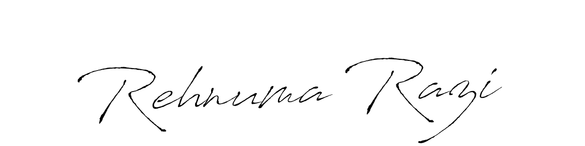 Design your own signature with our free online signature maker. With this signature software, you can create a handwritten (Antro_Vectra) signature for name Rehnuma Razi. Rehnuma Razi signature style 6 images and pictures png