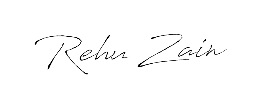 You can use this online signature creator to create a handwritten signature for the name Rehu Zain. This is the best online autograph maker. Rehu Zain signature style 6 images and pictures png