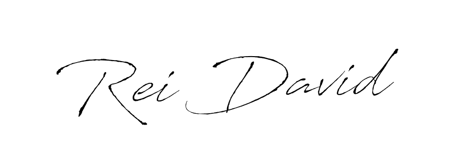 Antro_Vectra is a professional signature style that is perfect for those who want to add a touch of class to their signature. It is also a great choice for those who want to make their signature more unique. Get Rei David name to fancy signature for free. Rei David signature style 6 images and pictures png
