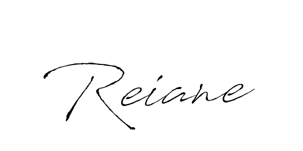 How to make Reiane signature? Antro_Vectra is a professional autograph style. Create handwritten signature for Reiane name. Reiane signature style 6 images and pictures png