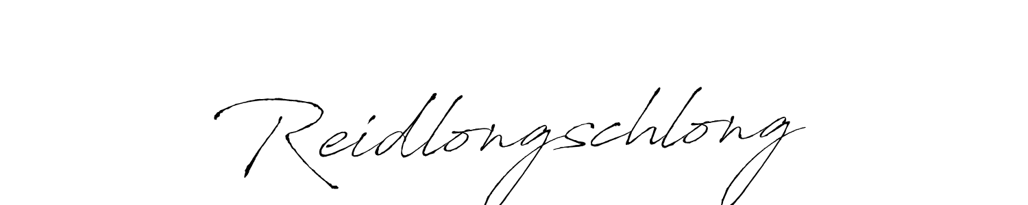 Create a beautiful signature design for name Reidlongschlong. With this signature (Antro_Vectra) fonts, you can make a handwritten signature for free. Reidlongschlong signature style 6 images and pictures png