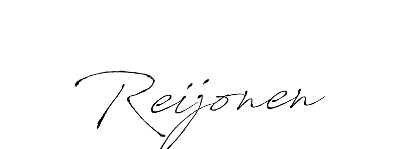 Reijonen stylish signature style. Best Handwritten Sign (Antro_Vectra) for my name. Handwritten Signature Collection Ideas for my name Reijonen. Reijonen signature style 6 images and pictures png
