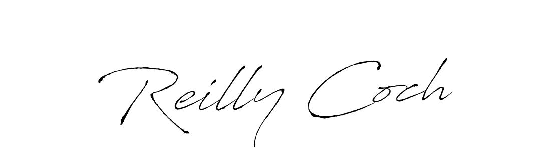 How to make Reilly Coch signature? Antro_Vectra is a professional autograph style. Create handwritten signature for Reilly Coch name. Reilly Coch signature style 6 images and pictures png