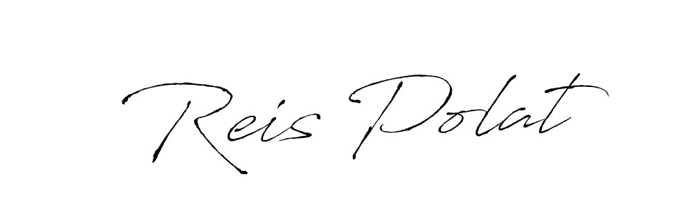 You should practise on your own different ways (Antro_Vectra) to write your name (Reis Polat) in signature. don't let someone else do it for you. Reis Polat signature style 6 images and pictures png