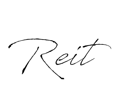 Make a beautiful signature design for name Reit. With this signature (Antro_Vectra) style, you can create a handwritten signature for free. Reit signature style 6 images and pictures png