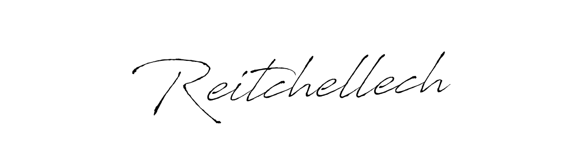 Use a signature maker to create a handwritten signature online. With this signature software, you can design (Antro_Vectra) your own signature for name Reitchellech. Reitchellech signature style 6 images and pictures png
