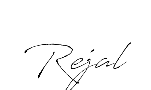 Also we have Rejal name is the best signature style. Create professional handwritten signature collection using Antro_Vectra autograph style. Rejal signature style 6 images and pictures png
