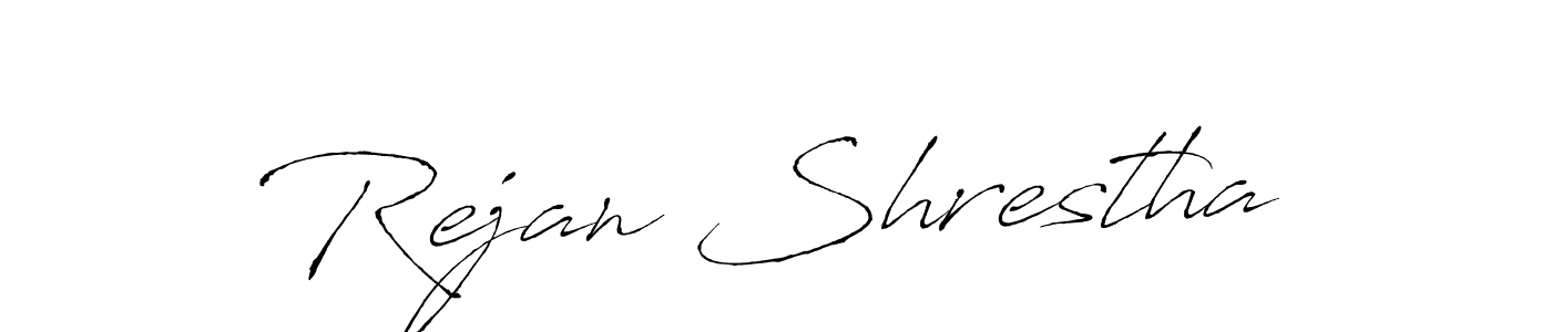 You can use this online signature creator to create a handwritten signature for the name Rejan Shrestha. This is the best online autograph maker. Rejan Shrestha signature style 6 images and pictures png