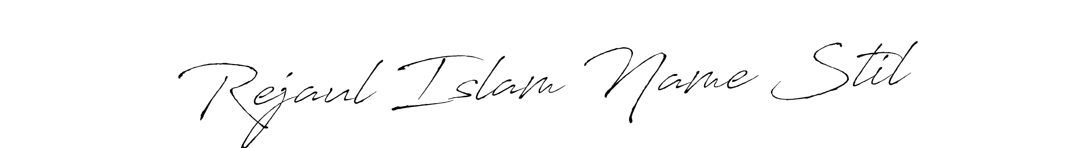 Make a beautiful signature design for name Rejaul Islam Name Stil. With this signature (Antro_Vectra) style, you can create a handwritten signature for free. Rejaul Islam Name Stil signature style 6 images and pictures png