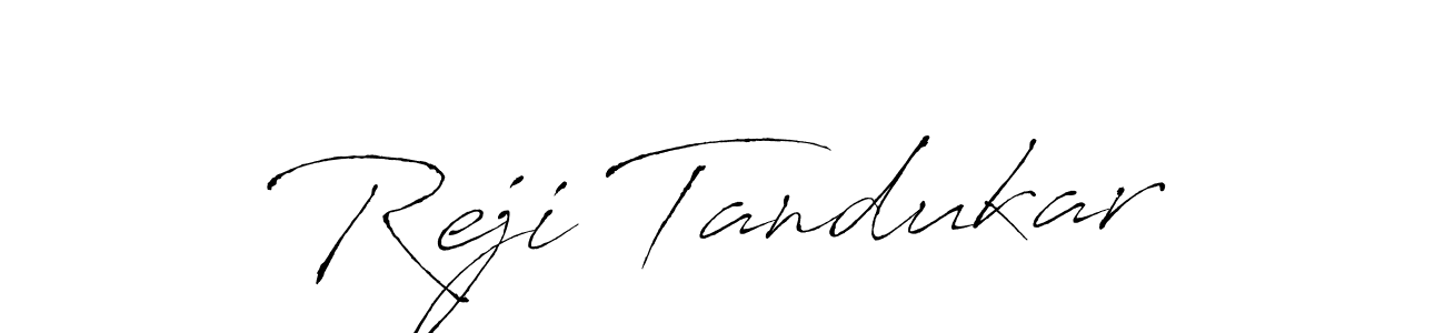 Also we have Reji Tandukar name is the best signature style. Create professional handwritten signature collection using Antro_Vectra autograph style. Reji Tandukar signature style 6 images and pictures png