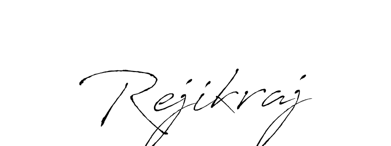 Make a beautiful signature design for name Rejikraj. With this signature (Antro_Vectra) style, you can create a handwritten signature for free. Rejikraj signature style 6 images and pictures png