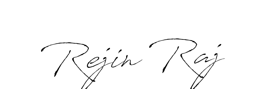 Create a beautiful signature design for name Rejin Raj. With this signature (Antro_Vectra) fonts, you can make a handwritten signature for free. Rejin Raj signature style 6 images and pictures png