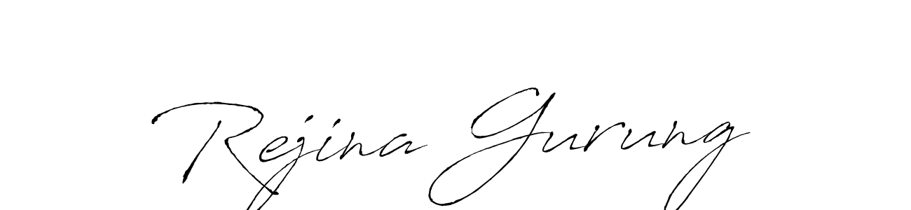 How to Draw Rejina Gurung signature style? Antro_Vectra is a latest design signature styles for name Rejina Gurung. Rejina Gurung signature style 6 images and pictures png