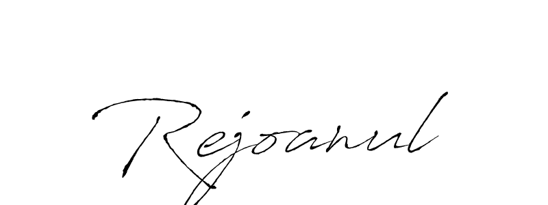 Rejoanul stylish signature style. Best Handwritten Sign (Antro_Vectra) for my name. Handwritten Signature Collection Ideas for my name Rejoanul. Rejoanul signature style 6 images and pictures png