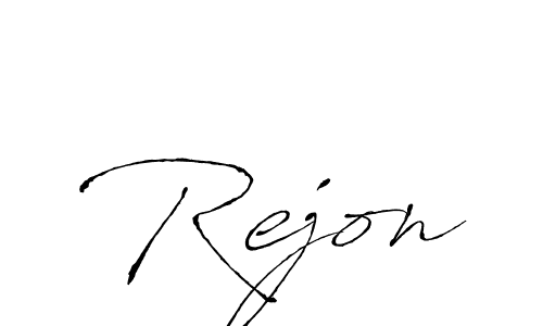 The best way (Antro_Vectra) to make a short signature is to pick only two or three words in your name. The name Rejon include a total of six letters. For converting this name. Rejon signature style 6 images and pictures png