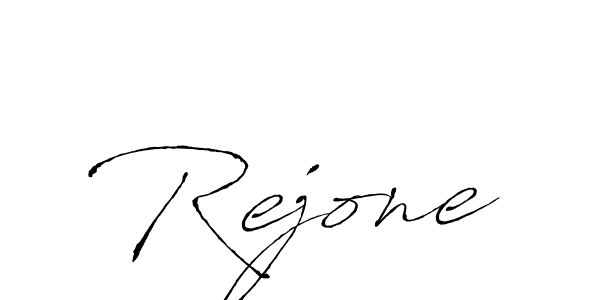 How to Draw Rejone signature style? Antro_Vectra is a latest design signature styles for name Rejone. Rejone signature style 6 images and pictures png