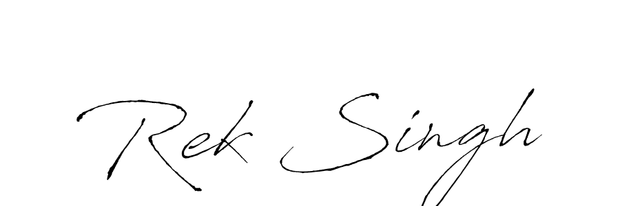 Make a beautiful signature design for name Rek Singh. Use this online signature maker to create a handwritten signature for free. Rek Singh signature style 6 images and pictures png