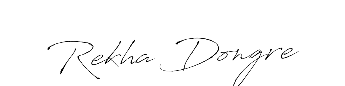 Make a beautiful signature design for name Rekha Dongre. Use this online signature maker to create a handwritten signature for free. Rekha Dongre signature style 6 images and pictures png