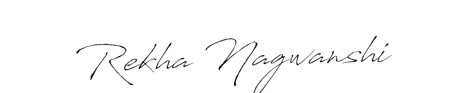 It looks lik you need a new signature style for name Rekha Nagwanshi. Design unique handwritten (Antro_Vectra) signature with our free signature maker in just a few clicks. Rekha Nagwanshi signature style 6 images and pictures png