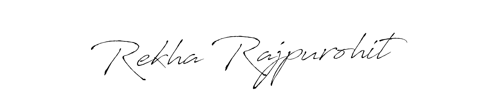 Also You can easily find your signature by using the search form. We will create Rekha Rajpurohit name handwritten signature images for you free of cost using Antro_Vectra sign style. Rekha Rajpurohit signature style 6 images and pictures png