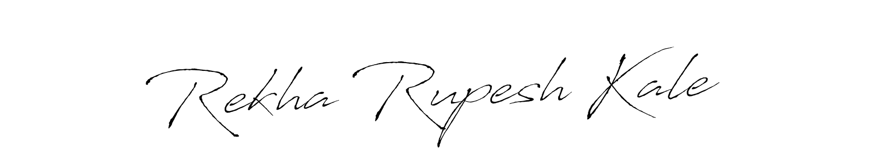 Make a short Rekha Rupesh Kale signature style. Manage your documents anywhere anytime using Antro_Vectra. Create and add eSignatures, submit forms, share and send files easily. Rekha Rupesh Kale signature style 6 images and pictures png