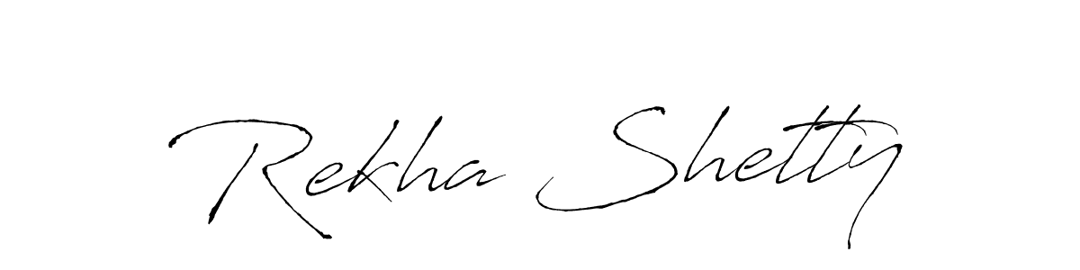 Similarly Antro_Vectra is the best handwritten signature design. Signature creator online .You can use it as an online autograph creator for name Rekha Shetty. Rekha Shetty signature style 6 images and pictures png