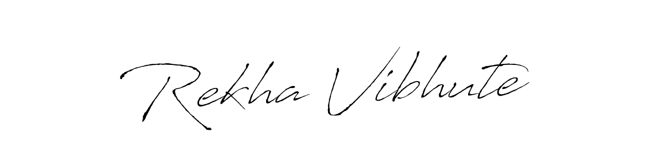 Make a beautiful signature design for name Rekha Vibhute. Use this online signature maker to create a handwritten signature for free. Rekha Vibhute signature style 6 images and pictures png