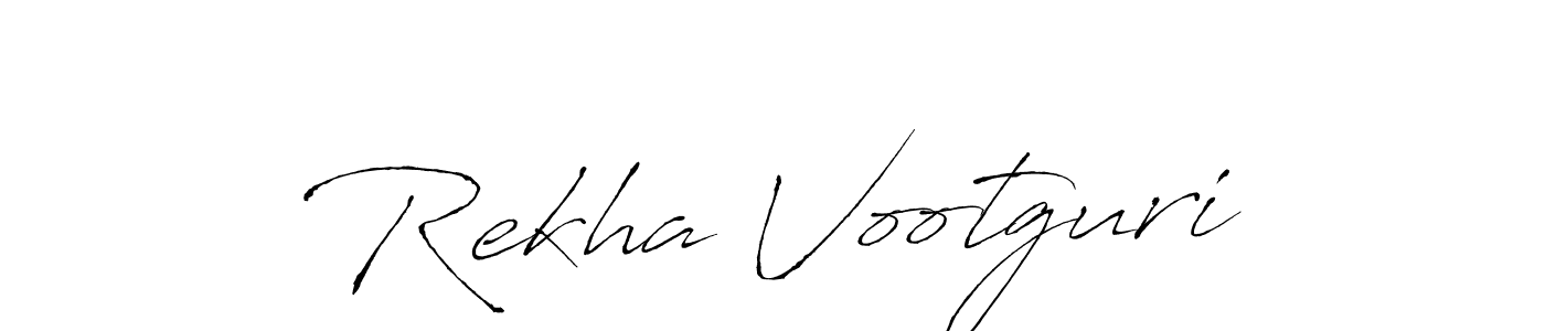 Make a short Rekha Vootguri signature style. Manage your documents anywhere anytime using Antro_Vectra. Create and add eSignatures, submit forms, share and send files easily. Rekha Vootguri signature style 6 images and pictures png