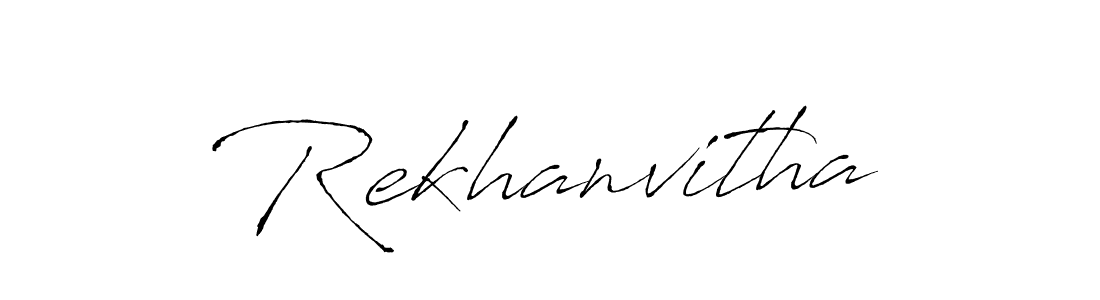 if you are searching for the best signature style for your name Rekhanvitha. so please give up your signature search. here we have designed multiple signature styles  using Antro_Vectra. Rekhanvitha signature style 6 images and pictures png