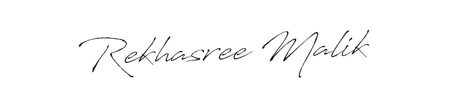 Make a beautiful signature design for name Rekhasree Malik. Use this online signature maker to create a handwritten signature for free. Rekhasree Malik signature style 6 images and pictures png