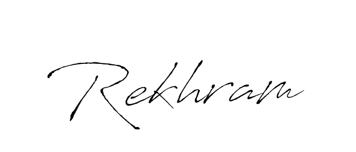 Best and Professional Signature Style for Rekhram. Antro_Vectra Best Signature Style Collection. Rekhram signature style 6 images and pictures png