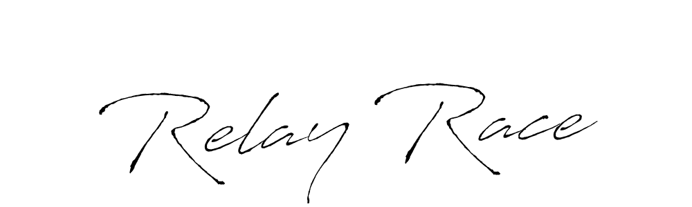 Similarly Antro_Vectra is the best handwritten signature design. Signature creator online .You can use it as an online autograph creator for name Relay Race. Relay Race signature style 6 images and pictures png