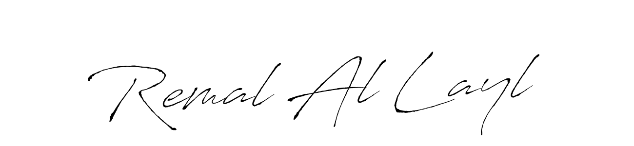 Similarly Antro_Vectra is the best handwritten signature design. Signature creator online .You can use it as an online autograph creator for name Remal Al Layl. Remal Al Layl signature style 6 images and pictures png