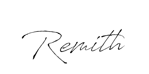 You should practise on your own different ways (Antro_Vectra) to write your name (Remith) in signature. don't let someone else do it for you. Remith signature style 6 images and pictures png